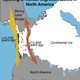 The ice-free corridor measured 930 miles (1,500 km) long, and was no wider than several hundred miles.